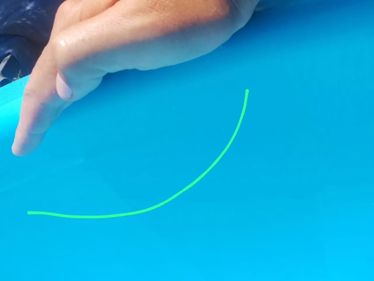 Piscina de Fibra com erro estética nova  - Foto 3