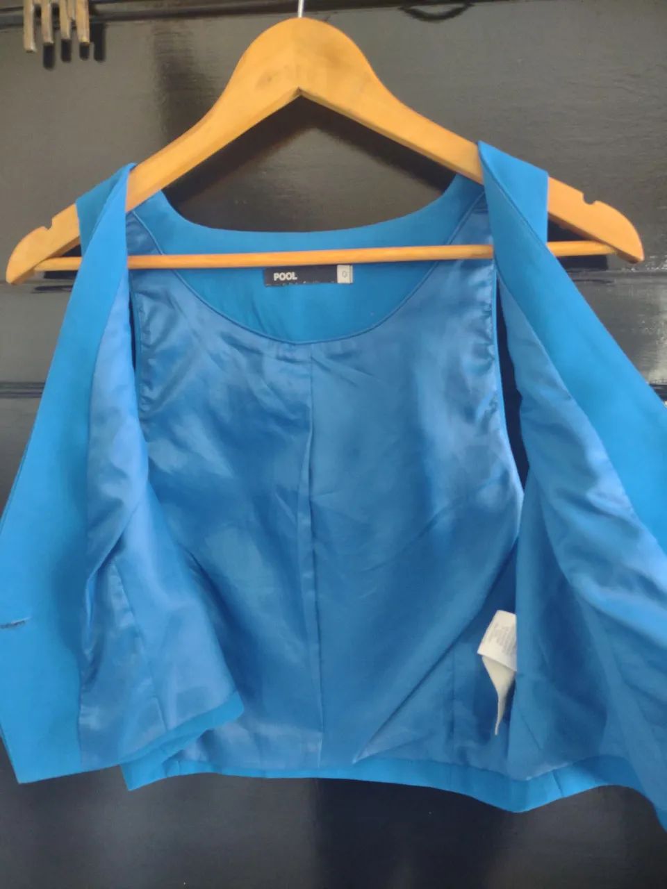 Colete azul feminino  - Foto 4