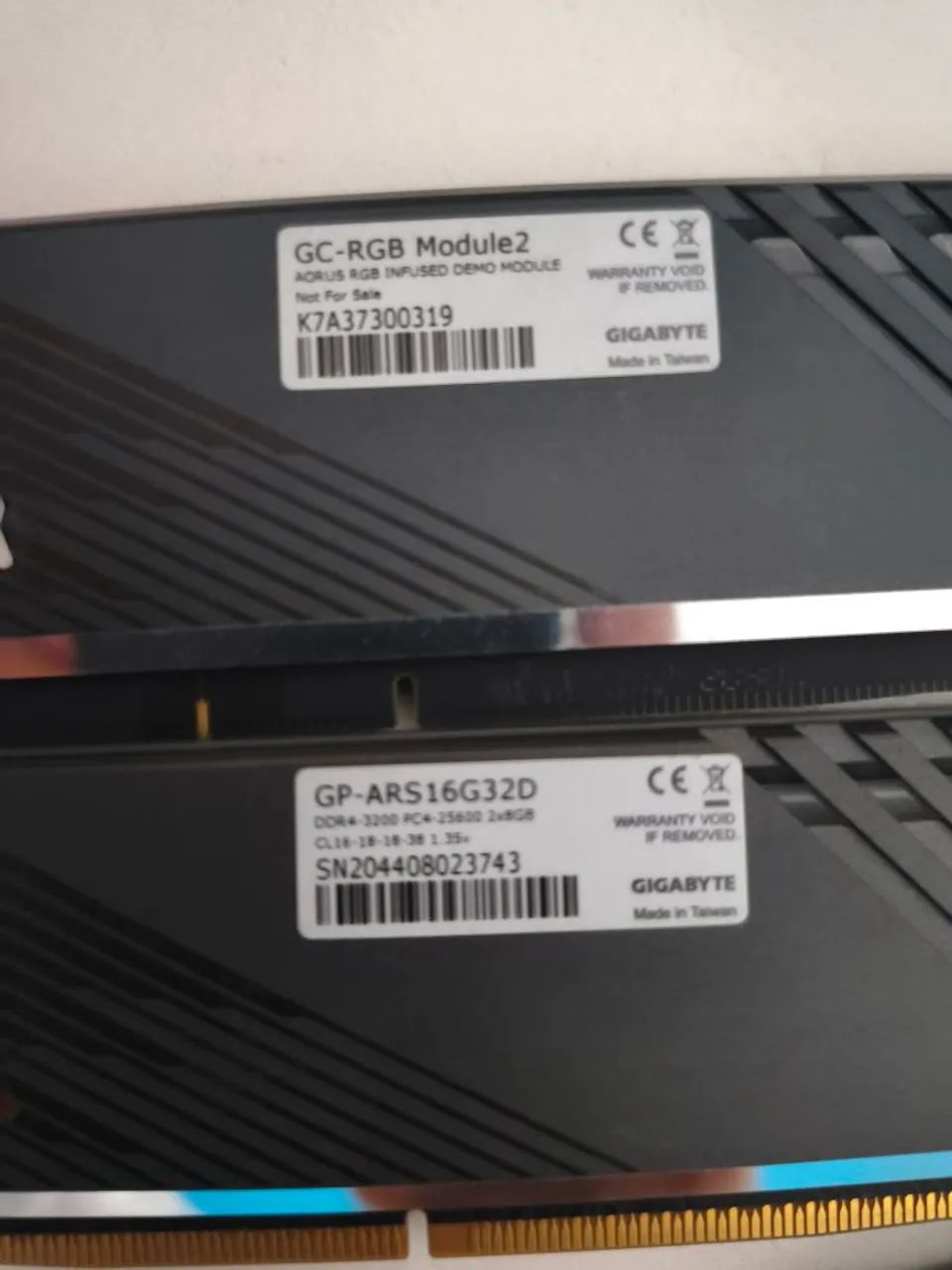 Memória ram aorus ddr4  - Foto 3