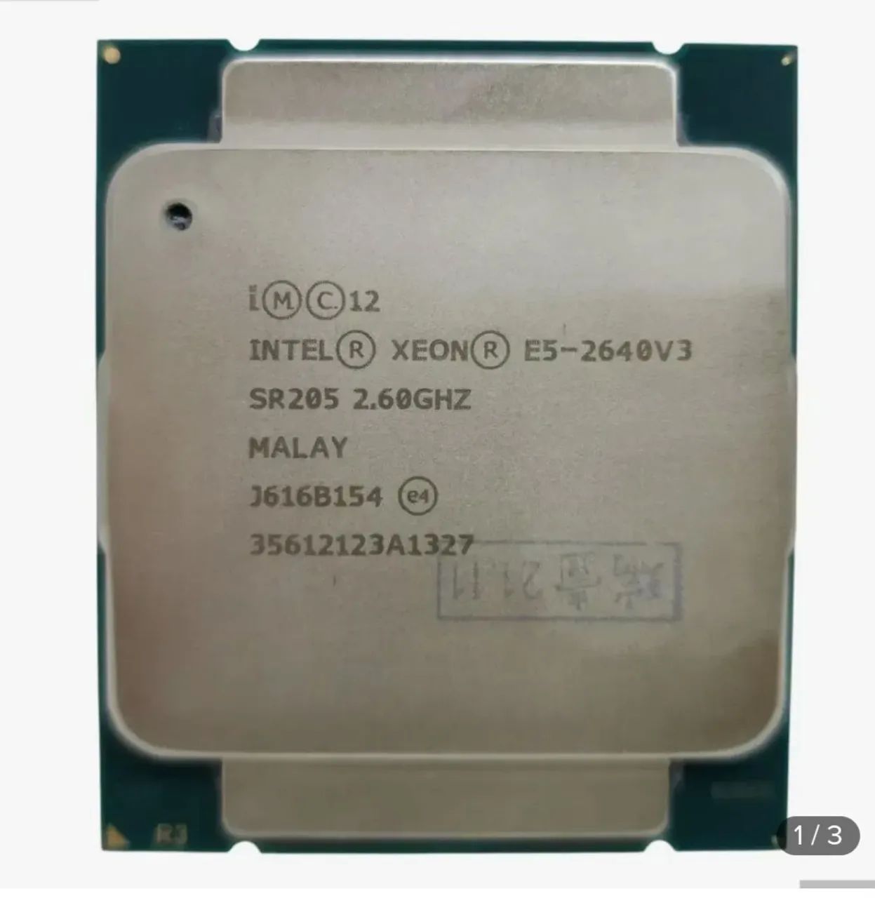 Processador Intel Xeon E5-2640v3 Sr205 2.60ghz -