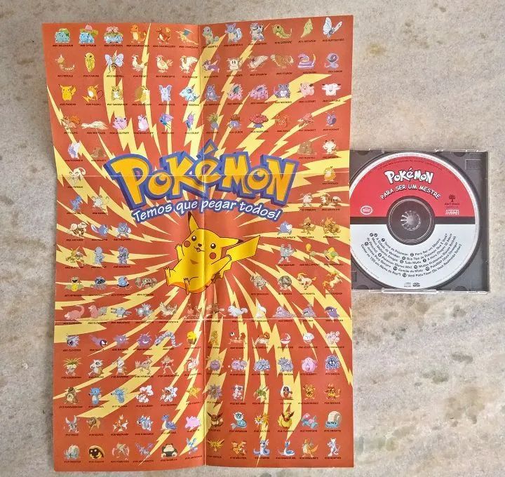 Cd Pokémon - Para ser um Mestre! Novíssimo!! - Foto 2