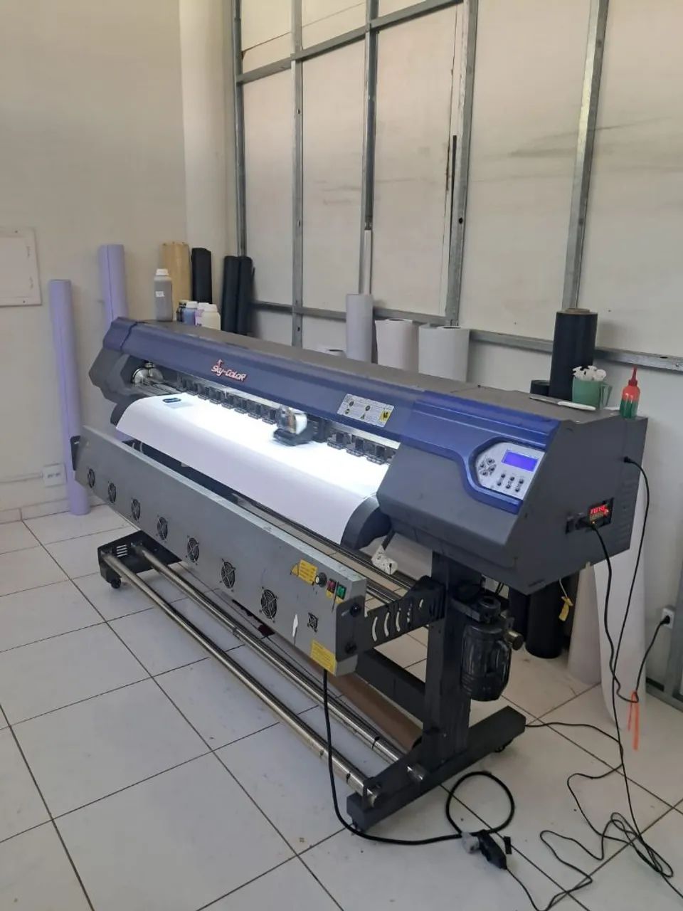 Plotter de impressão Skycolor 160cm sem cabeça modelo SC-6160-S 220V - Foto 5