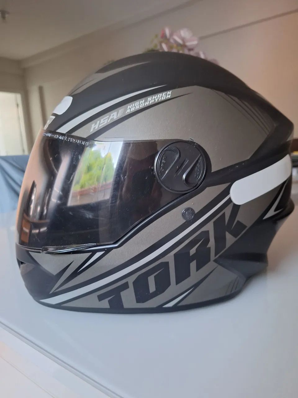Vendo capacete R8 PROTORK - Foto 3