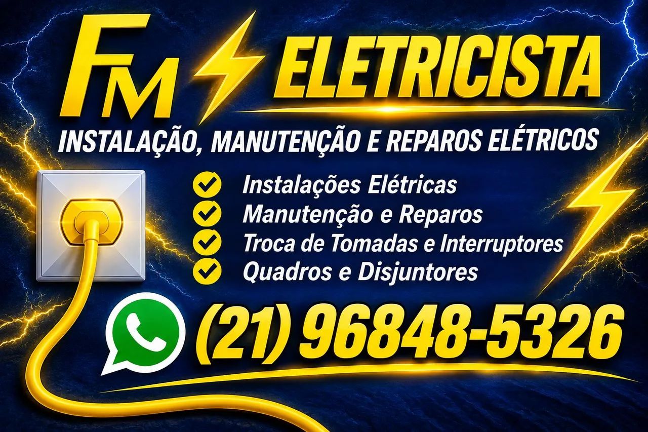 ELETRICISTA PREDIAL, RESIDENCIAL E COMERCIAL