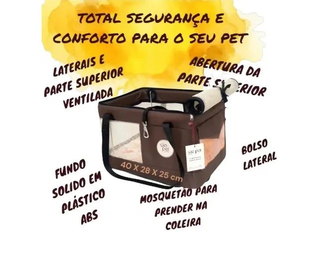 Bolsa de transporte pet - Foto 2