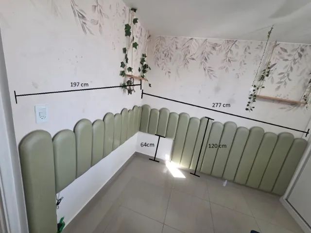 Cabeceira de berço/ cama infantil - Foto 4