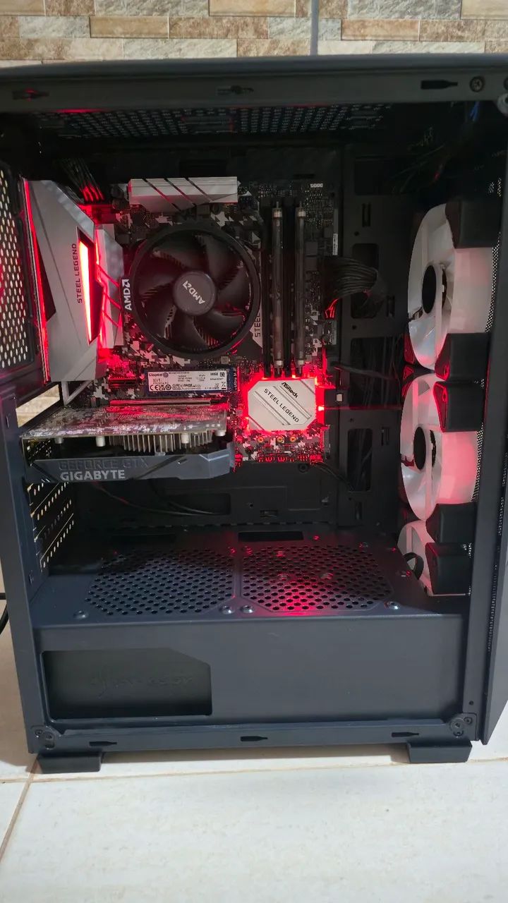  Vendo pc gamer com periféricos - Foto 4