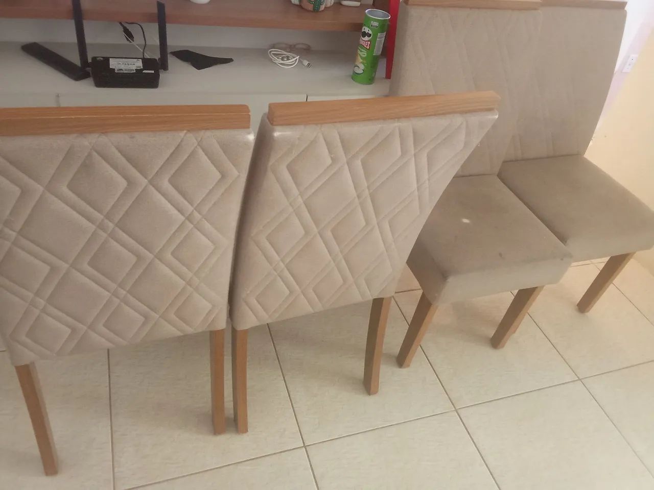 Mesa de jantar 4 cadeiras - Foto 4