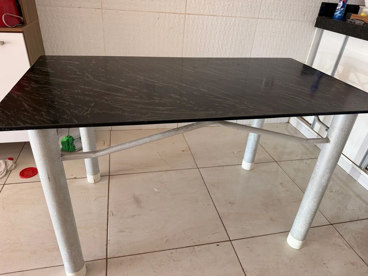 Mesa granito até 6 lugares  - Foto 5