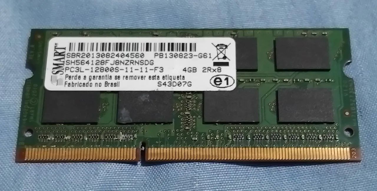 Memoria ddr3 notbook 4gb funcionando perfeitamente  - Foto 2
