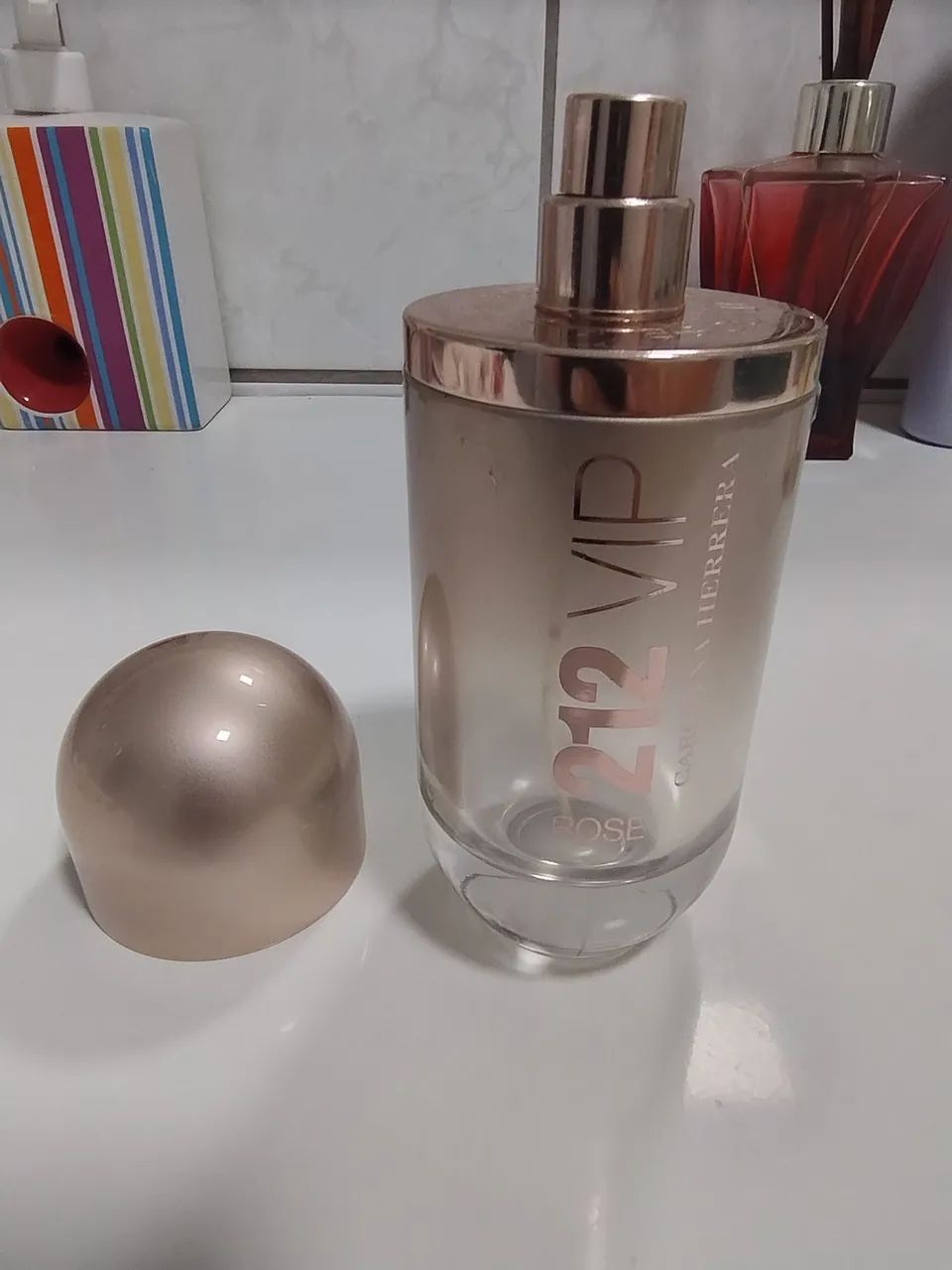 Frasco Perfume Carolina Herrera Vip Rosé  - Foto 3