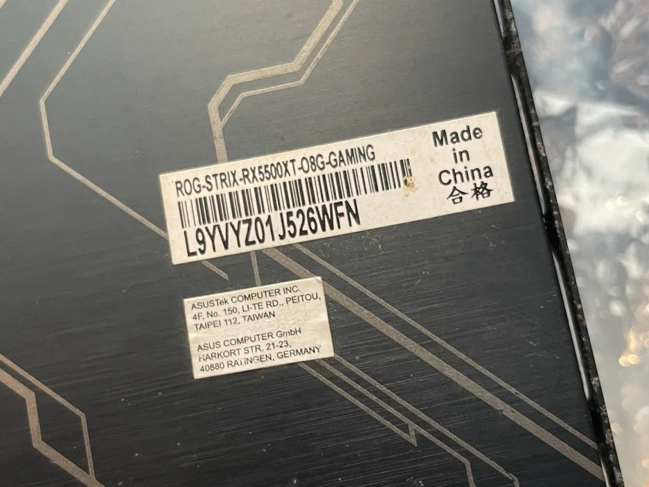 RX 5500XT Asus ROG Strix - Foto 5