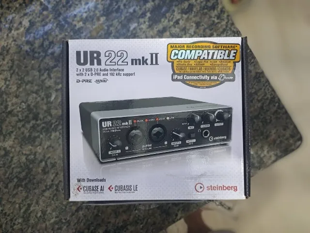 Interface de Audio Steinberg UR22C - Equipamentos e Acessórios de