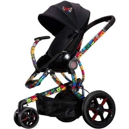 Carrinho de bebê Quinny Romero Britto