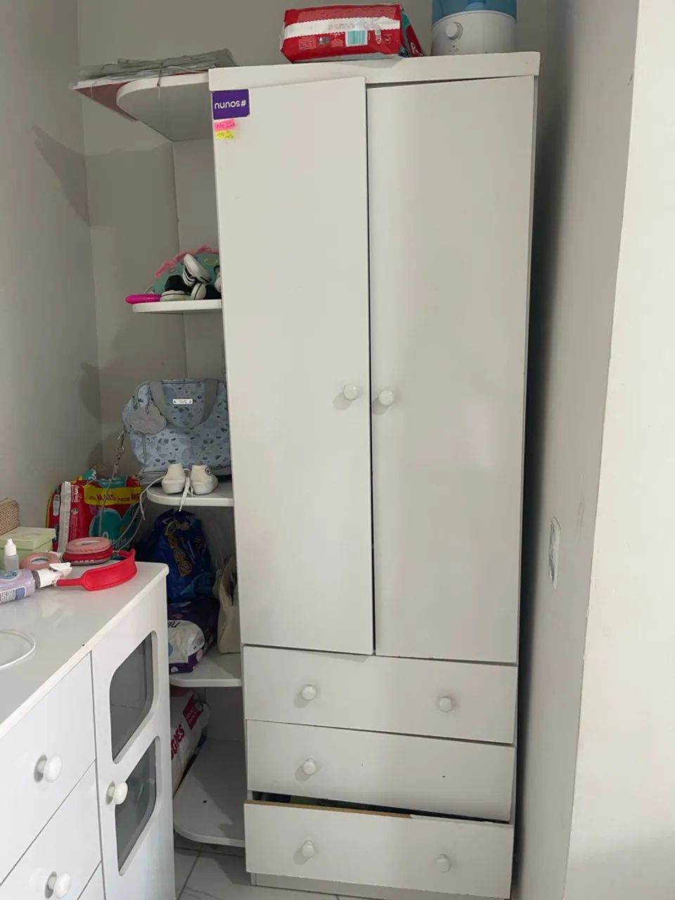 Mini guarda-roupa infantil 