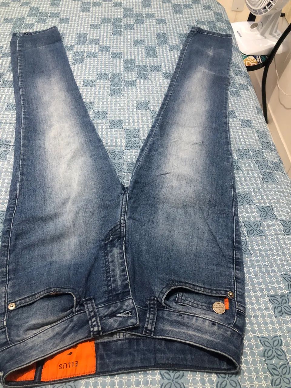 Cal ça masculina 36 ellus usada  - Foto 2