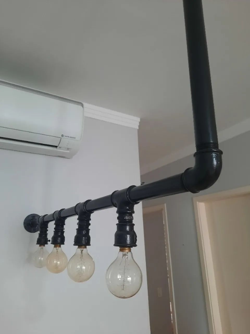 lustre com lâmpadas de filamento - Foto 2