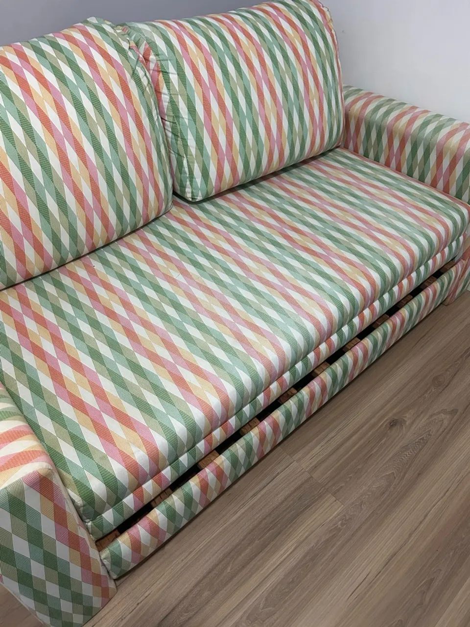 Sofá Cama Estampado 2 Lugares - Foto 2