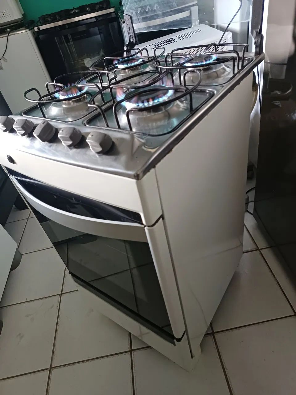 Fogão automático total otimo estado  - Foto 3