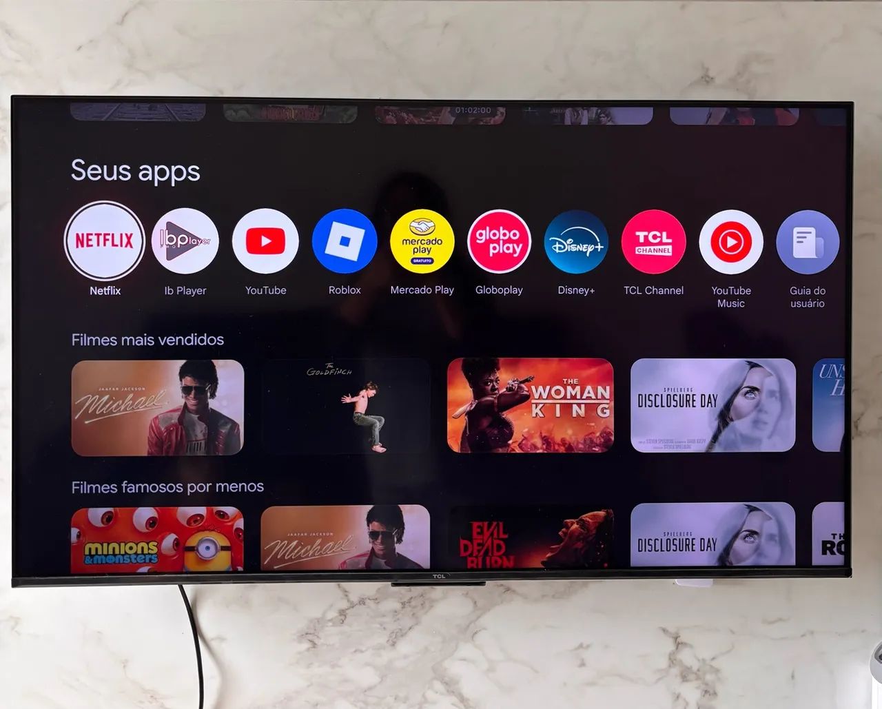 Vendo smart tv 43 ultra HD 4k. TCL