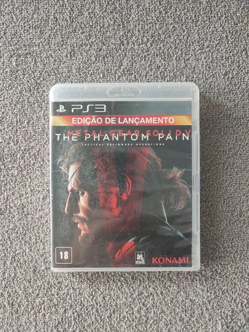 PS3 GTA5メタルギアソリッド5FINALFANTASY Ⅷバイオハザード5 Metal Gear Solid V The Phantom Pain PS3 - Edição de Lançamento