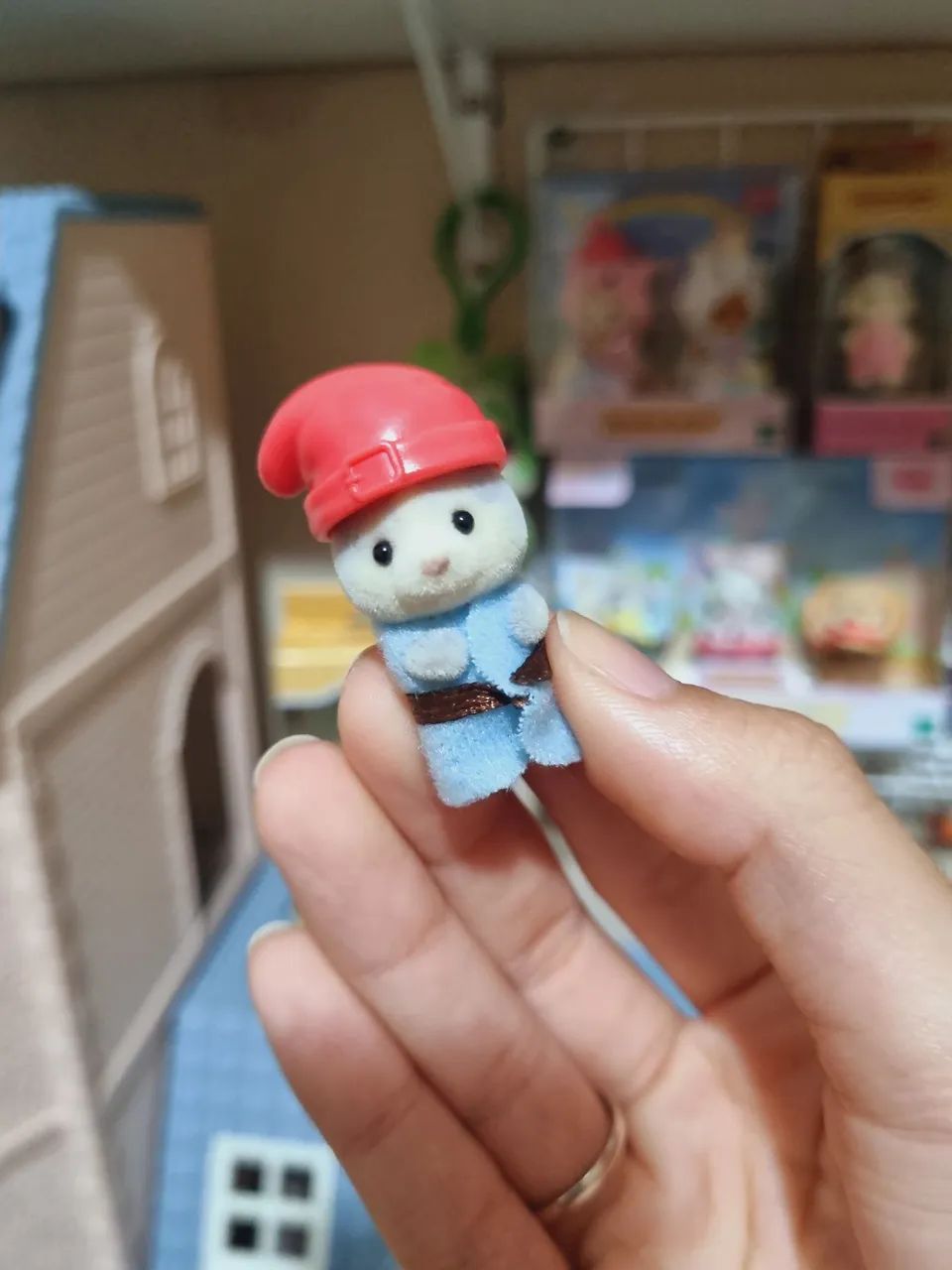 Sylvanian families recém nascido husky 