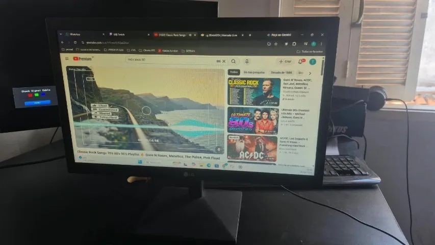 Monitor LG  19,5' MODELO - 20mk400h -  EM PERFEITO ESTADO - Foto 4