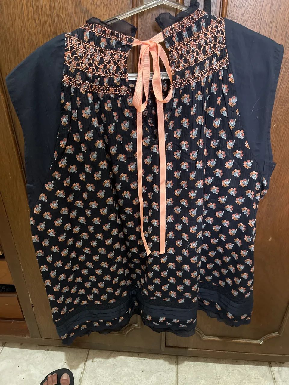 Bata Anthropologie bordada - Foto 3