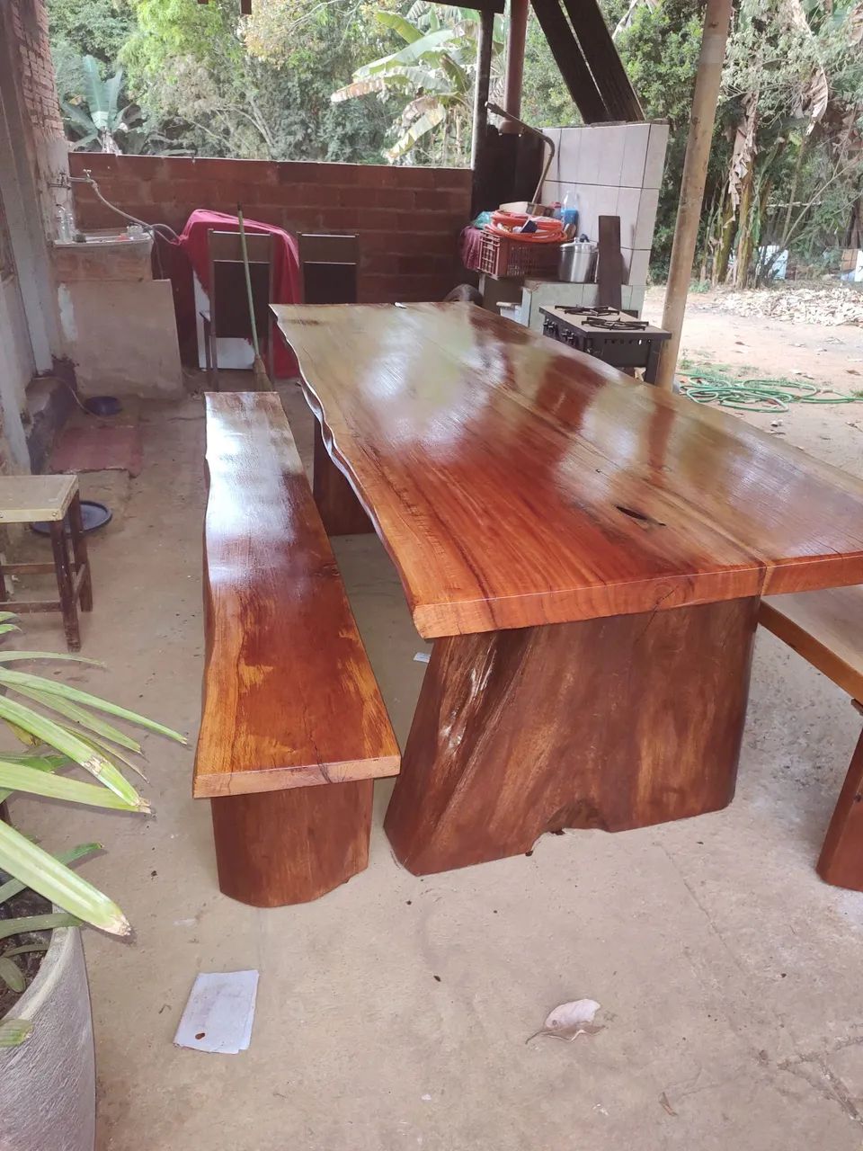 Mesa em madeira  - Foto 2