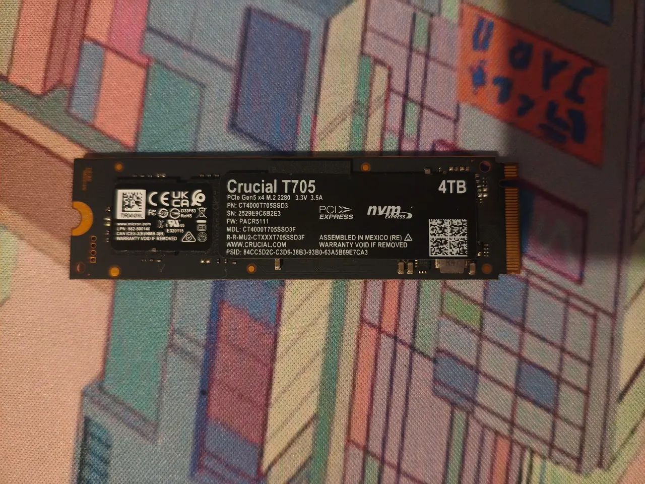 SSD 4tb Crucial T705