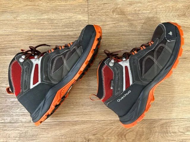 Bota Quechua Impermeável Trilha Mh100 Mid Trekking 42 - Foto 5