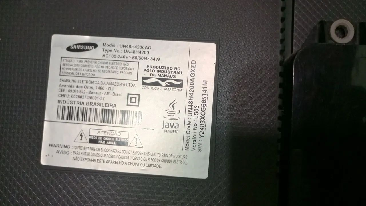 Tv de led de 42 polegadas Samsung  - Foto 2