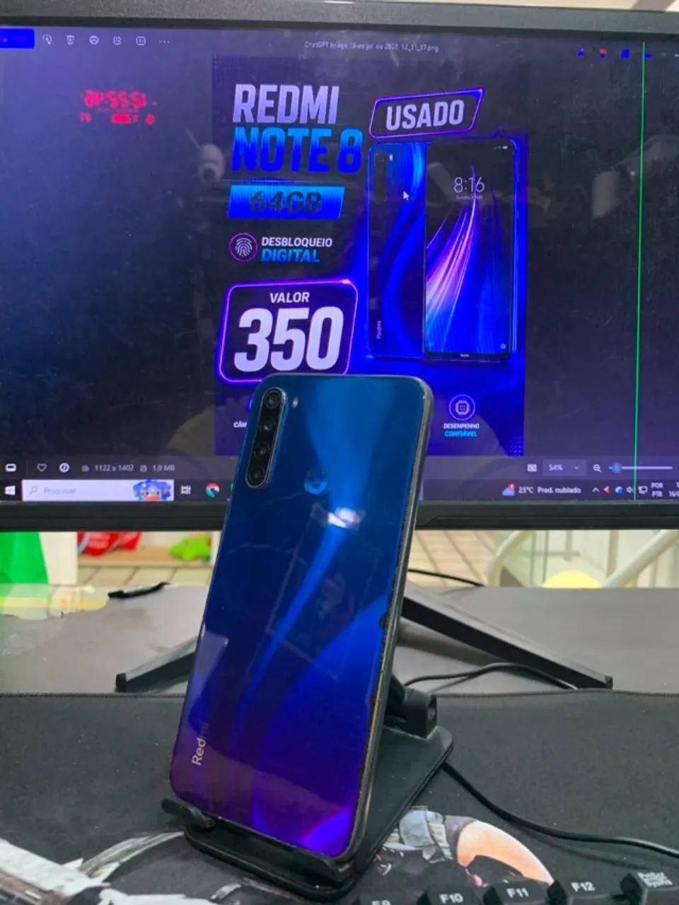 CELULAR REDMI NOTE8 64GB - Foto 3