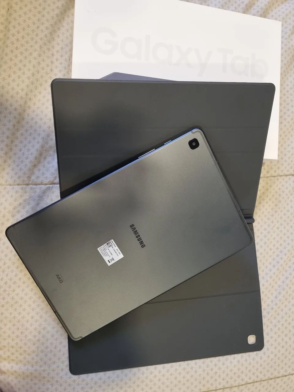 Galaxy Tab S6 Lite 128 GB com S pen e capa, sem riscos - Foto 2