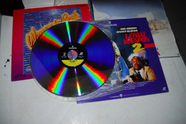 4 Laser Disc LD usados no estado - Foto 5