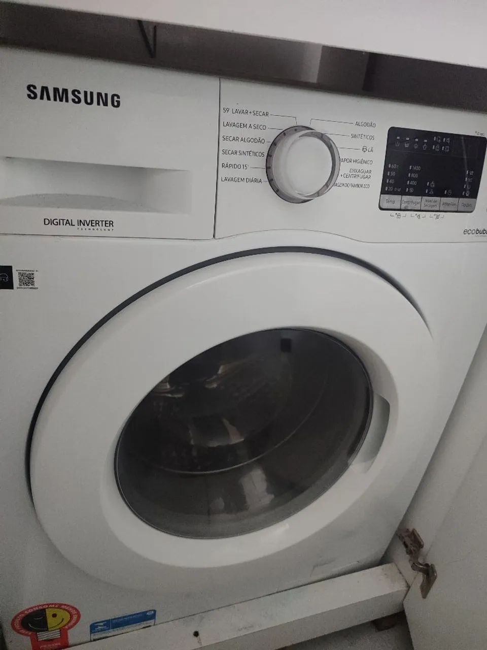 Lava e seca Samsung