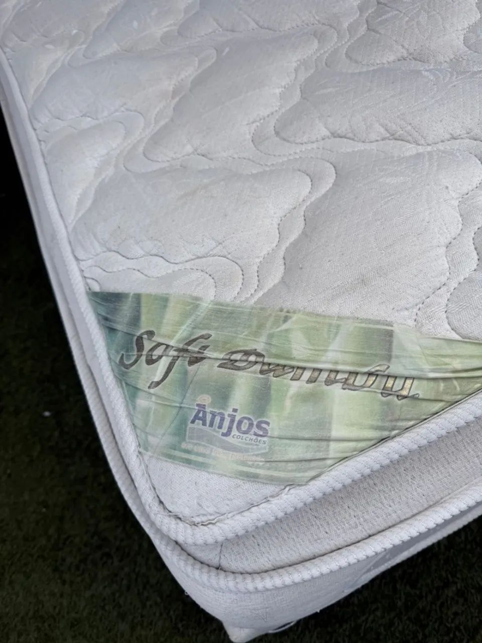 Cama box Casal QUEEN USADA ANJOS - Entrego!  - Foto 6