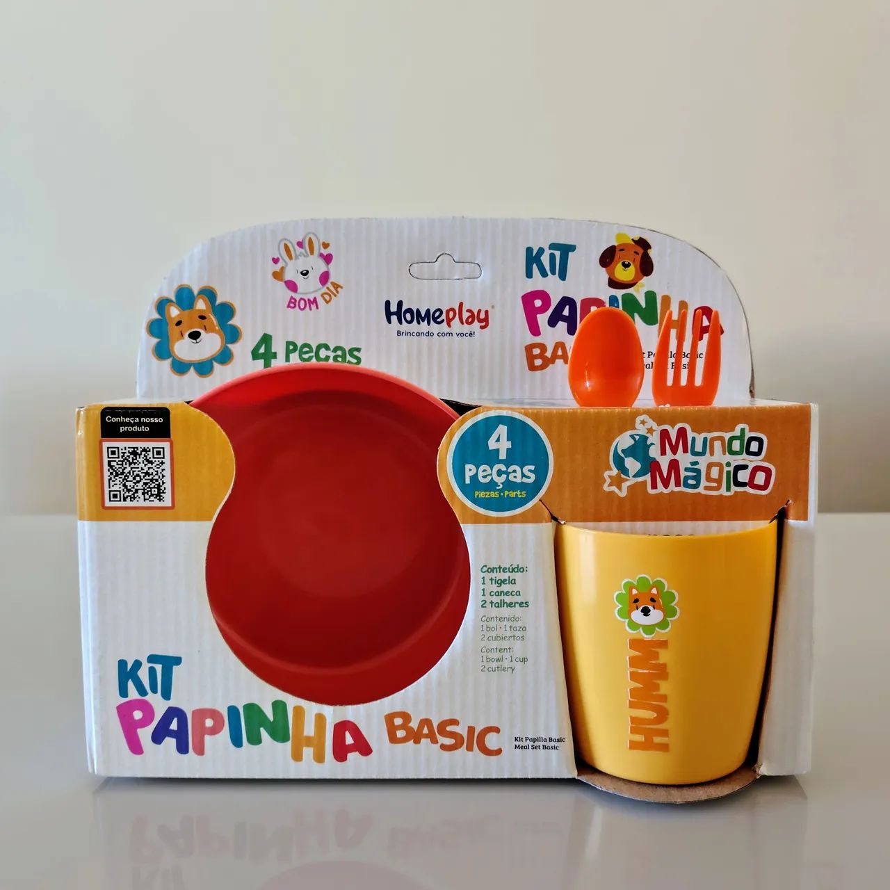 Kit Papinha Infantil Basic - 4 Peças - Foto 4