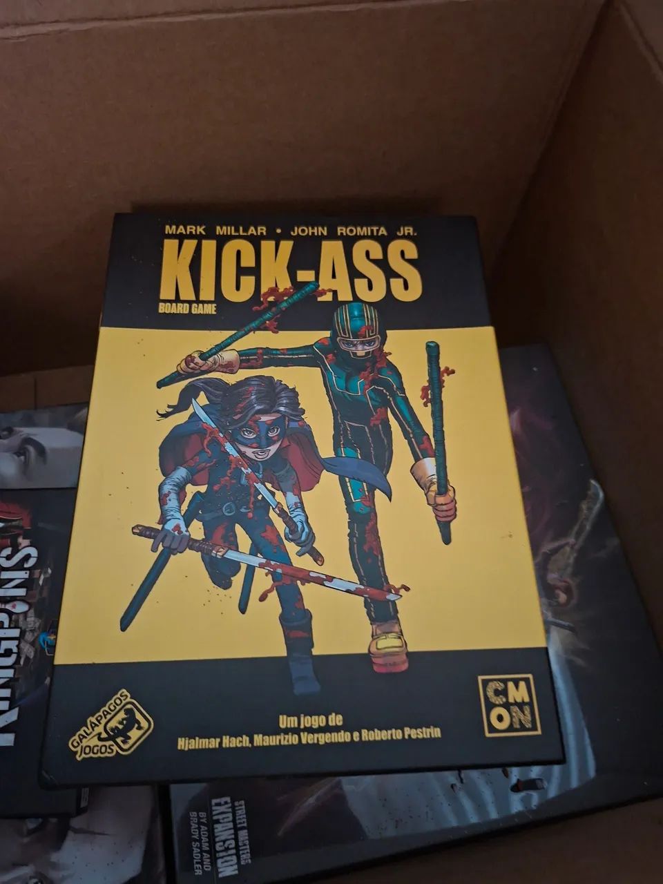 8 board games (Kickass, Streetmasters)