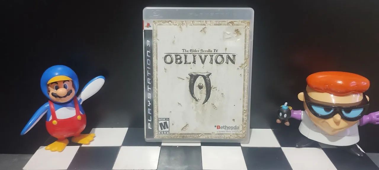 Jogo Oblivion ps3 completo c/ mapa