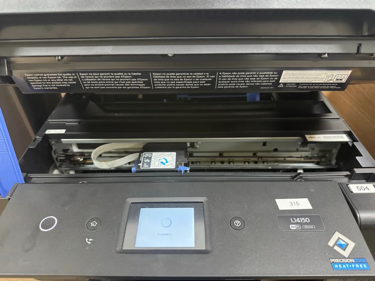IMPRESSORA EPSON ECOTANK L14150 - Foto 4