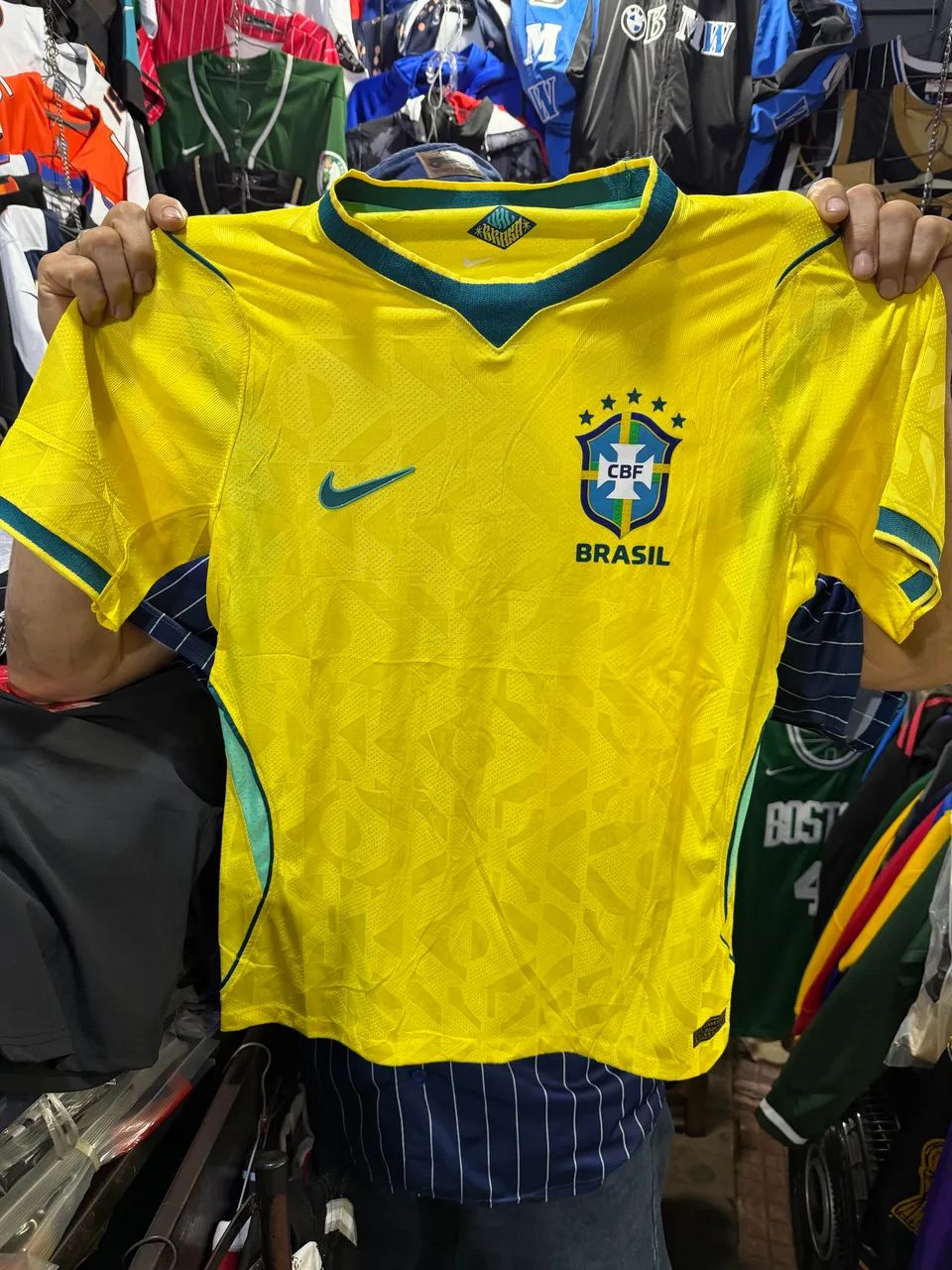 Camisa seleção brasileira jogador