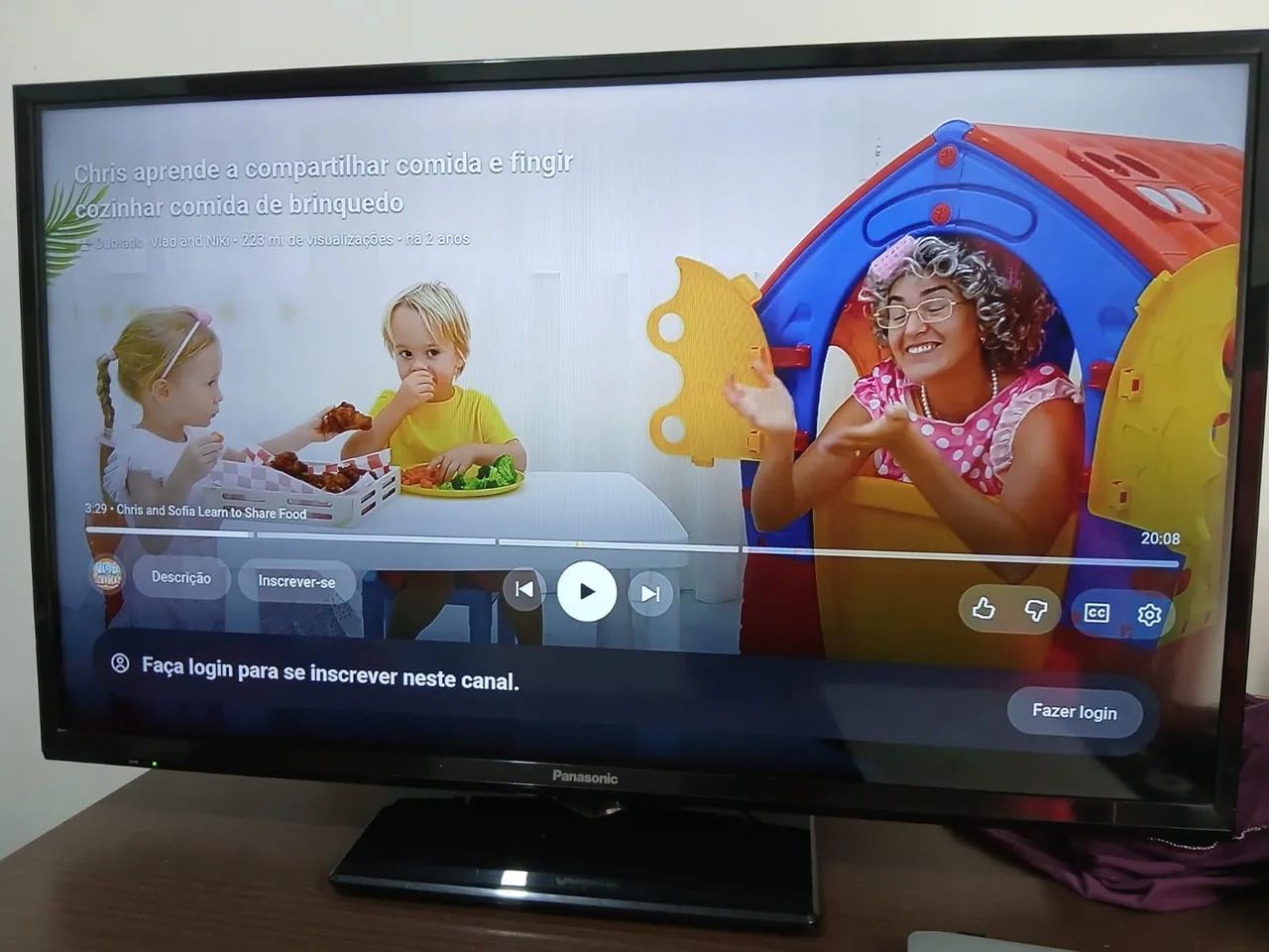 TV 32 PANASONIC - 400 REAIS