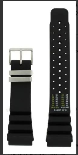 Pulseira Para Aqualand Citizen 59-l7322 Jp2000 Preto