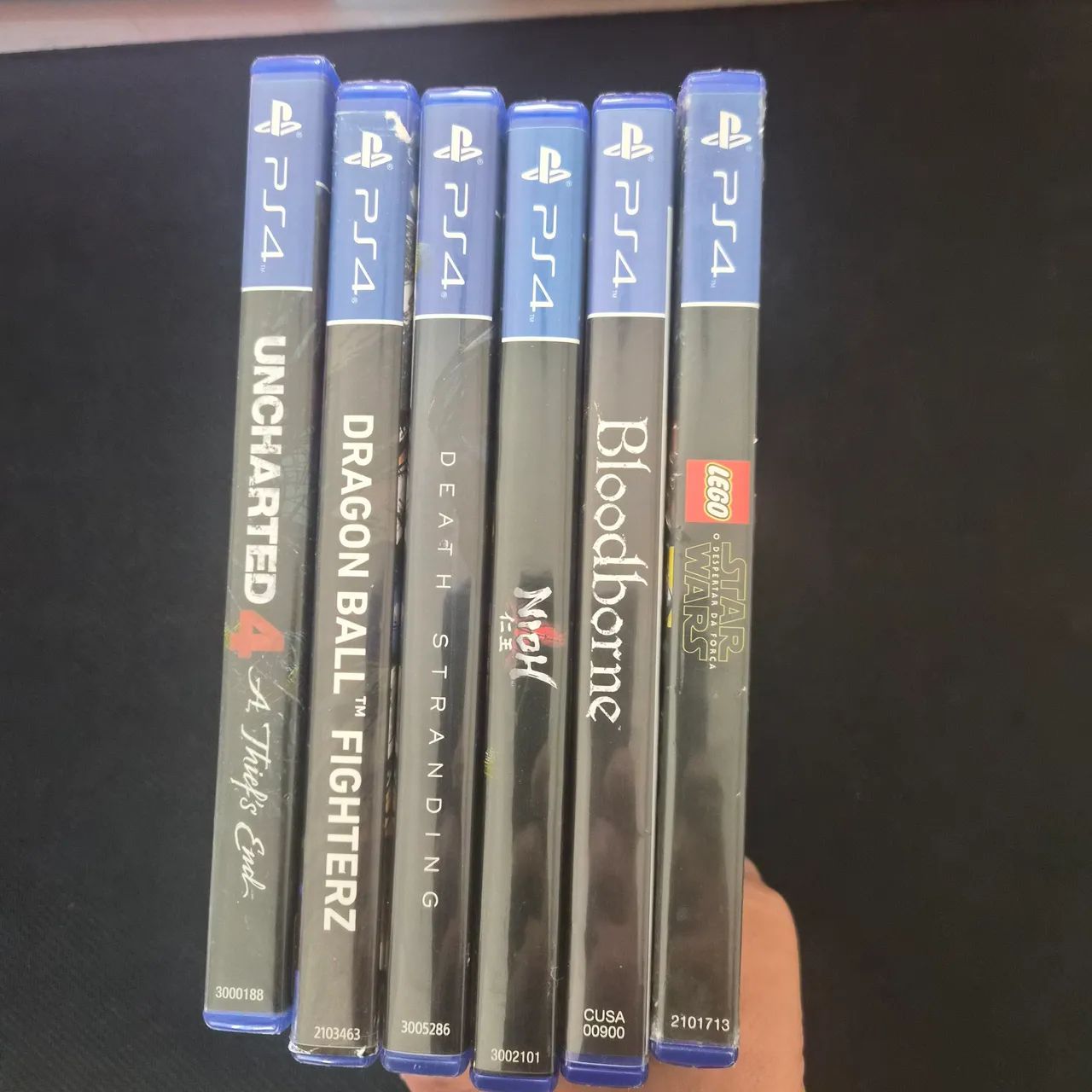 6 jogos ps4 - excelente preço