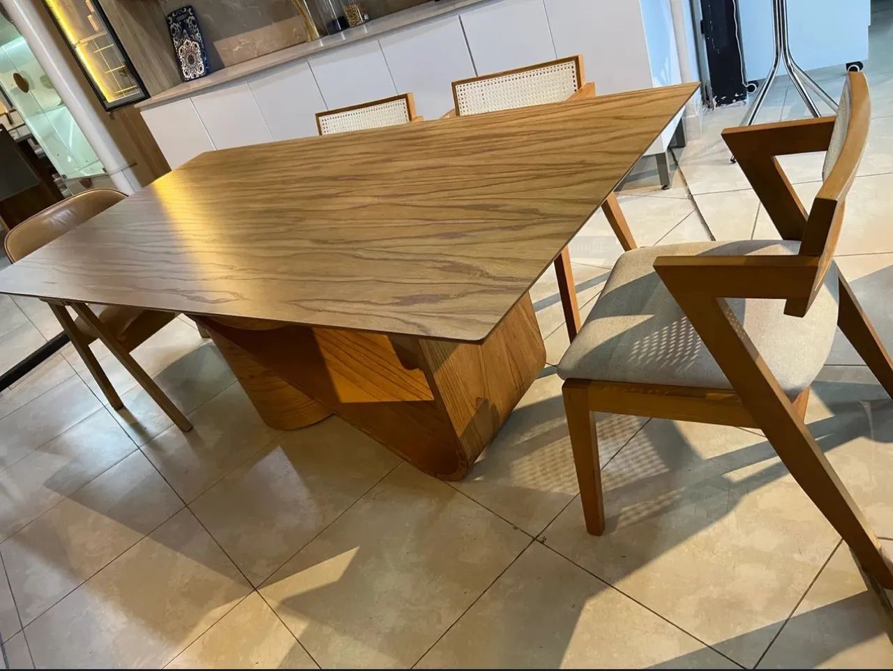 MESA DE JANTAR TAMPO LAMINADO - LARGURA 2.20x1.10 - Foto 5