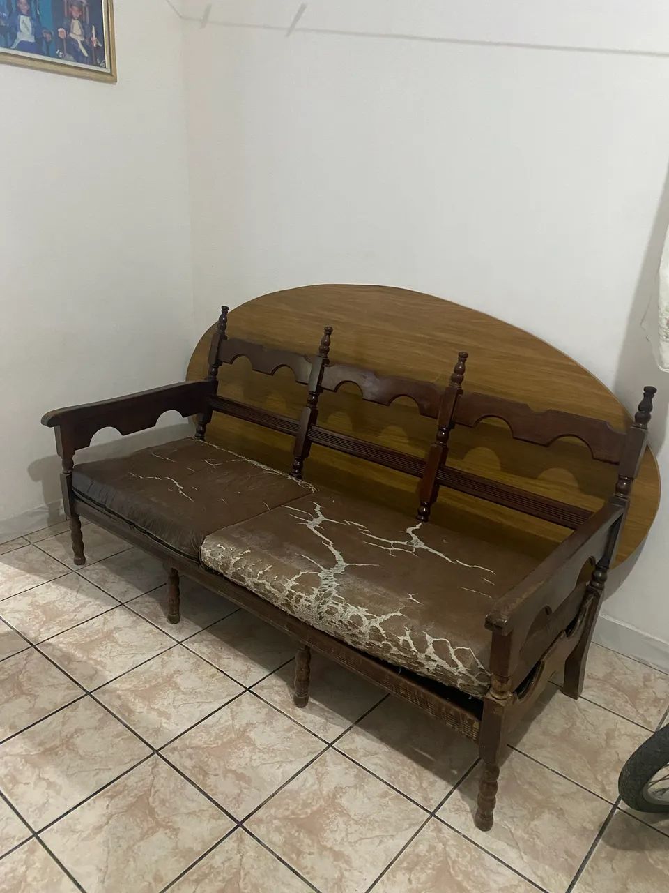 Jogo de área de madeira 