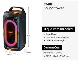 Caixa de Som Samsung SoundTower MX-ST40F - Nova - Garantia  - Foto 3