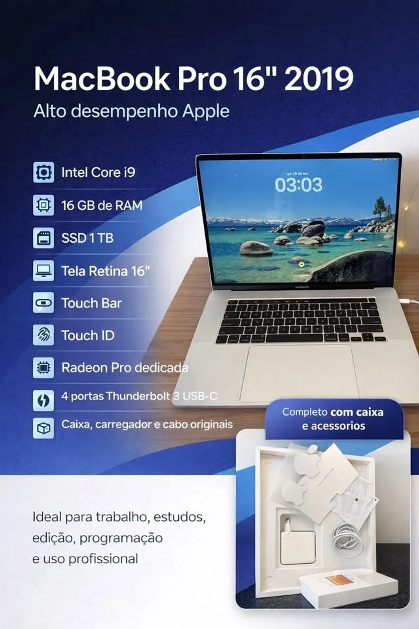 macbook pro 16 2019