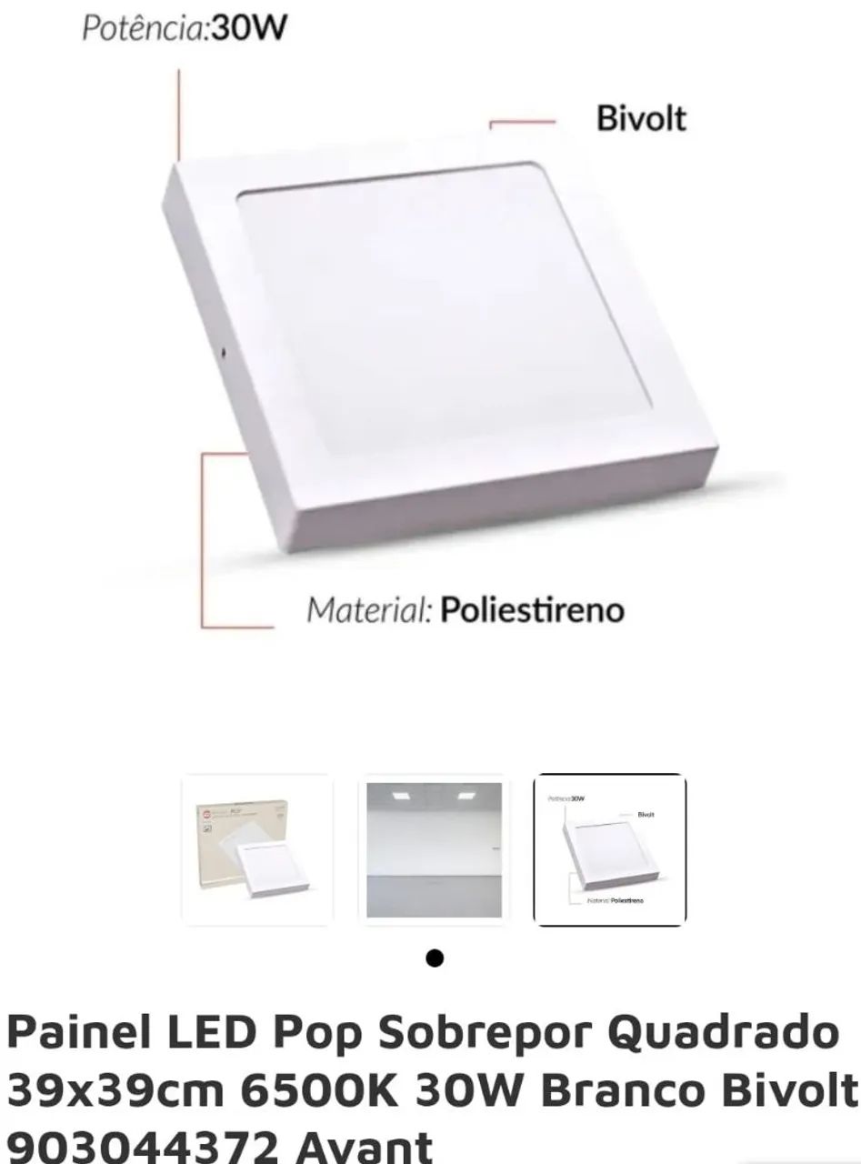 Painel Led PoP Avant - Foto 2